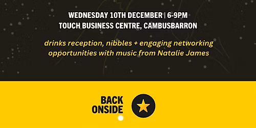 Back Onside Festive Networking Event