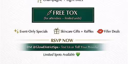 Sip, Learn & GLOW!
