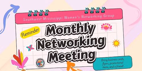 Women’s Networking Monthly Meeting-July