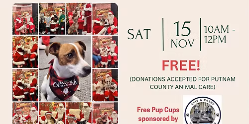 Merry Woofmas \u2014 Pet Pictures With Santa 