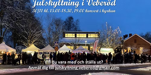 Julskyltning i Veber\u00f6d