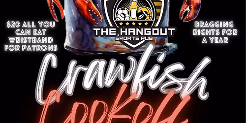 The Hangout Sports Pub 2nd Annual Crawfish Boil off