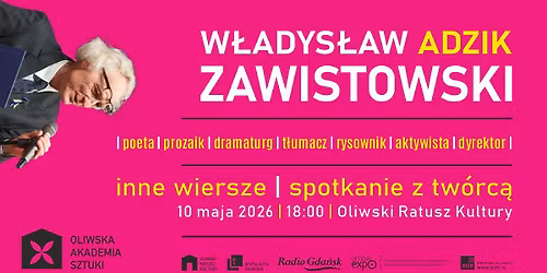 SPOTKANIE Z TW\u00d3RC\u0104 w ramach OLIWSKIEJ AKADEMII SZTUKI