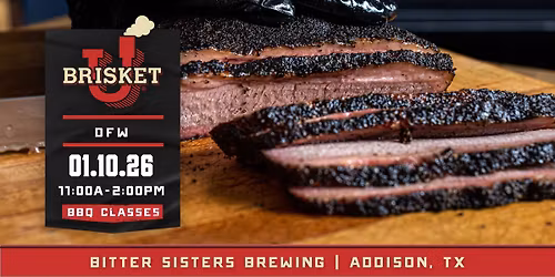 BrisketU at Bitter Sisters Brewery