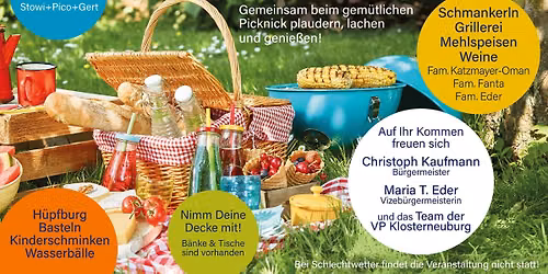PICKNICK IM PARK 2026