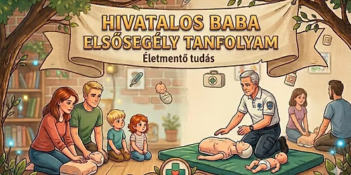 \u00c9letment\u0151 Tud\u00e1s: Hivatalos Baba- \u00e9s Gyermek Els\u0151seg\u00e9ly Tanfolyam a Csemet\u00e9ben