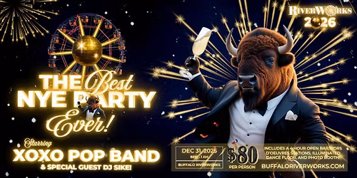 The Best NYE Party Ever starring XOXO Pop Band and DJ Sike!