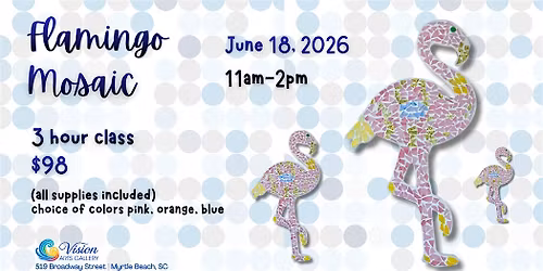 Flamingo Mosaic Workshop