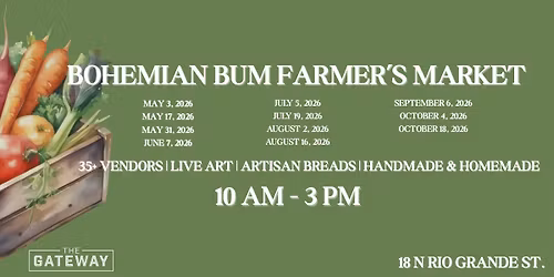 Bohemian Bum Farmer's Market