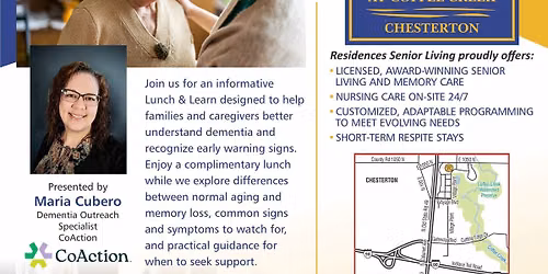 Lunch n' Learn: Unlocking the Brain - Understanding the Signs of Dementia