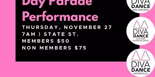 DivaDance Thanksgiving Day Parade Performance