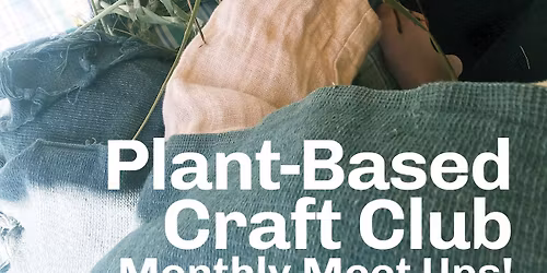 Plant-Based Craft Club