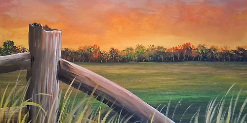 Paint & Sip with Peg - Autumn Farm Scape $40