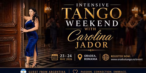 Intensive tango weekend with Carolina Jador