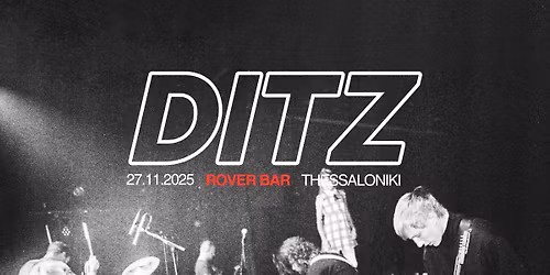 DITZ || THU. 27.11 \u2022 Live @Rover Bar