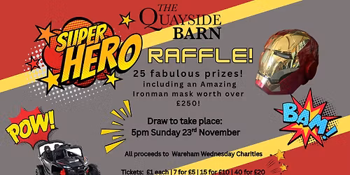 \ud83d\udca5Superhero Raffle for charity\ud83e\uddb8