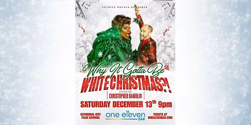 LATRICE ROYALE: Why It Gotta Be White Christmas?!
