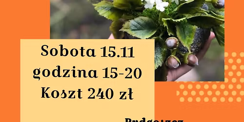 Jesienna kompozycja LE\u015aNA BAJKA