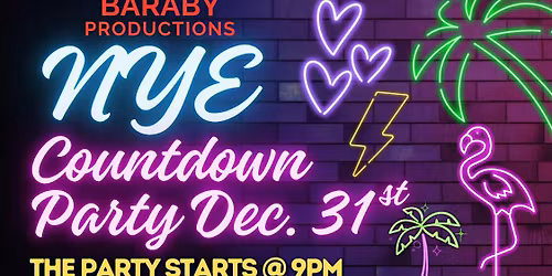 NYE COUNTDOWN PARTY