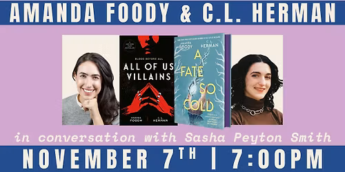 Author Event: Amanda Foody & C. L. Herman