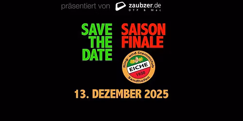 Saisonfinale - RSC Eiche Sandhofen