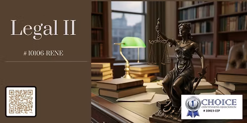 Realtor in-person  FREE CE -Legal I