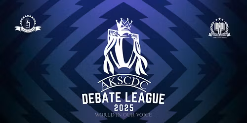 AKSCDC Presents-AKSCDC Debate League 2025