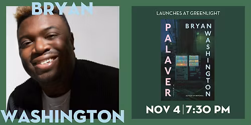 Book Event: Bryan Washington