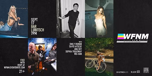 Blackbox pres. Sophia Treadway, Ana Sky, David Ayscue, Emily Roman, WD-HAN