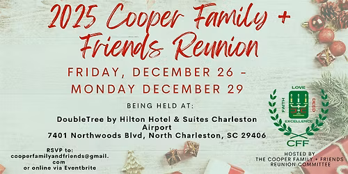 2025 Cooper Family and Friends Reunion