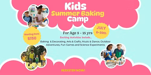Let\u2019s Bake It! Summer Break Baking Camp Toronto 2026