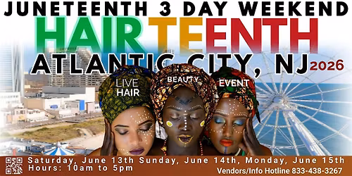 HairTEENTH is all about the hair beauty industry celebrating JUNETEENTH.