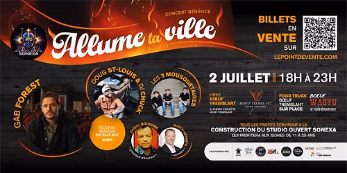 Allume ta ville | Concert Bénéfice