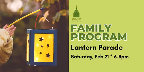 Family Lantern Parade at the Garden