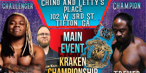 Kraken Pro-Wrestling March 8th