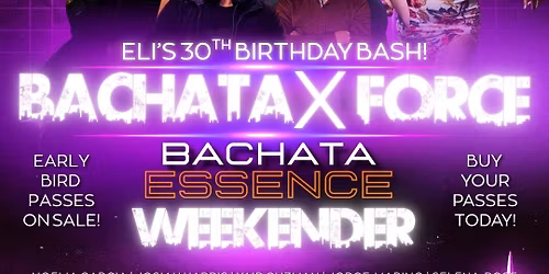 BachataXForce: Bachata Essence Weekender