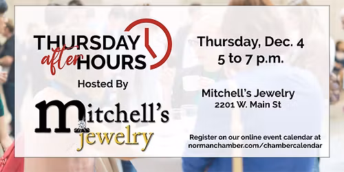 Thursday After Hours at Mitchell's Jewelry