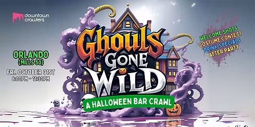 Halloween Bar Crawl 10\/31 - Orlando (Mills 50)