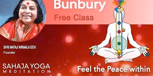 Bunbury Free Meditation Class \ud83e\uddd8\ud83c\udffb\ud83e\uddd8\ud83c\udffc\u200d\u2642\ufe0f\ud83e\uddd8\ud83c\udffb\u200d\u2640\ufe0f Thursdays 6.30pm