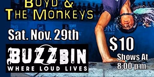 Skate Rock Saturday with Violet Ray, Balloon Knot, Indesposed and Boyd and The Monkeys in Akron