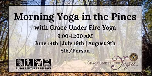 Morning Yoga in the Pines