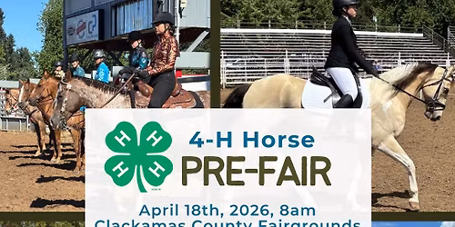 4-H Horse Pre-Fair