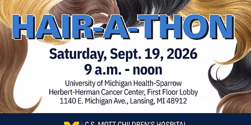 12th Annual Hair-a-Thon (hair donation event)