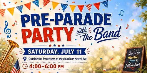Pre-Parade Party with the Band!