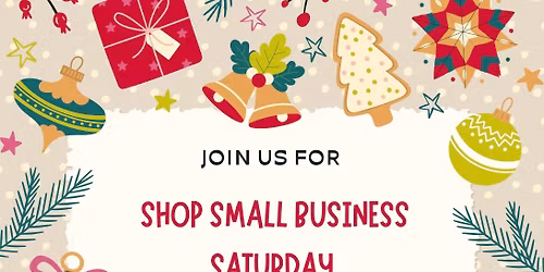 Shop Small Business Saturday