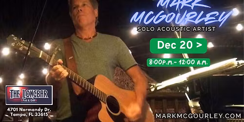 Live Music- Mark McGourley