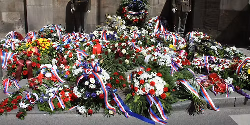 Pietn\u00ed vzpom\u00ednka u N\u00e1rodn\u00edho pam\u00e1tn\u00edku hrdin\u016f heydrichi\u00e1dy v Resslov\u011b ulici