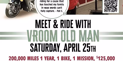 Meet & Greet with Vroom Old Man