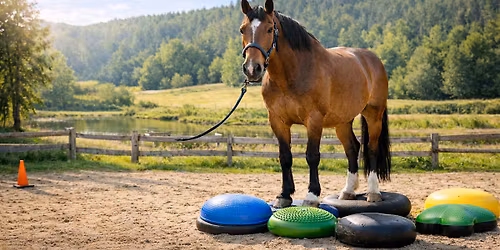 Semin\u00e1\u0159 s workshop - vyu\u017eit\u00ed balan\u010dn\u00edch podlo\u017eek u kon\u00ed I s MVDr. Dominikou \u0160vehlovou