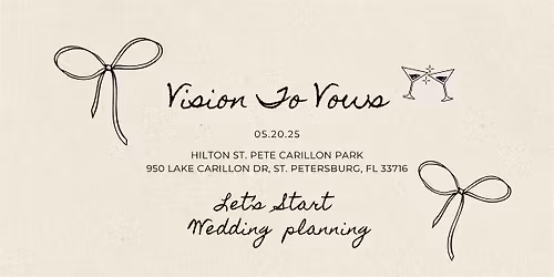 Vision to Vows: A Bridal Planning Workshop